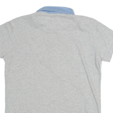 DIESEL Mens Polo Shirt Grey S