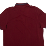 REEBOK Mens Polo Shirt Red XL