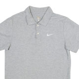 NIKE Mens Polo Shirt Grey M