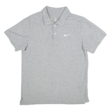NIKE Mens Polo Shirt Grey M