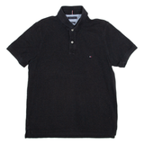 TOMMY HILFIGER Slim Fit Mens Polo Shirt Grey M