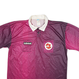 ADIDAS Mens Polo Shirt Pink XL