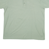 DAMART Mens Polo Shirt Green L