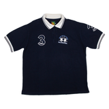 LA MARTINA Mens Polo Shirt Blue L