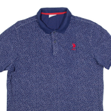 U.S POLO ASSN. Mens Polo Shirt Blue 80s L