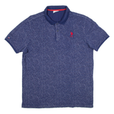 U.S POLO ASSN. Mens Polo Shirt Blue 80s L