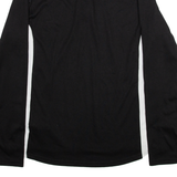 PUMA Mens Polo Shirt Black Long Sleeve L