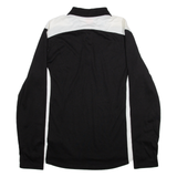 PUMA Mens Polo Shirt Black Long Sleeve L