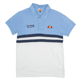 ELLESSE Mens Polo Shirt Blue S