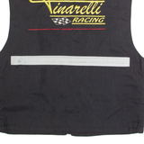OVERSIDE Racing Utility Mens Biker Gilet Black L