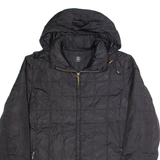 BOGNER Down Insulated Womens Puffer Coat Black Hooded M