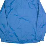 HELLY HANSEN Mens Rain Jacket Blue Hooded M
