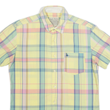 JACK WILLS Mens Shirt Yellow Check M