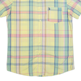 JACK WILLS Mens Shirt Yellow Check M