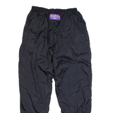 ACKERMANN Mens Track Pants Black 90s Tapered L W28 L30