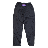 ACKERMANN Mens Track Pants Black 90s Tapered L W28 L30
