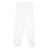 FREE LOOK Womens Joggers White 90s Tapered L W28 L31