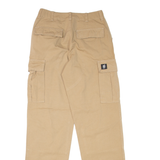 BAE Cargo Womens Trousers Beige Relaxed Tapered W26 L30