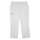 SCHOFFEL Outdoor Womens Trousers Grey Regular Straight W36 L31