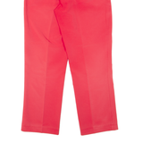 J. LINDEBERG Womens Trousers Red Regular Straight W29 L28