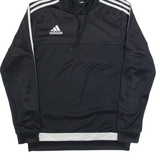 ADIDAS Womens Black Hoodie S