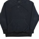 NIKE Fleece Oversized Womens Black Hoodie S
