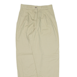 Womens Trousers Beige Relaxed Tapered W27 L30