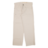 EXPLORE Womens Trousers Beige Loose Straight W32 L29