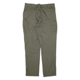 Cargo Womens Trousers Green Regular Tapered W34 L28