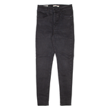 LEVI'S Mile High BIG E Womens Jeans Black Slim Skinny W30 L30