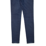 LEVI'S Mid Rise Womens Jeans Blue Slim Skinny Stone Wash W27 L32