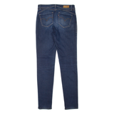 LEVI'S Mid Rise Womens Jeans Blue Slim Skinny Stone Wash W27 L32