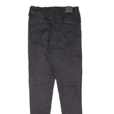 LEVI'S Mile High Womens Jeans Black Slim Skinny W26 L30