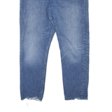 LEVI'S Womens Jeans Blue Regular Straight Stone Wash W32 L27