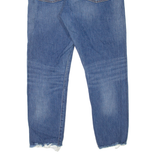 LEVI'S Womens Jeans Blue Regular Straight Stone Wash W32 L27