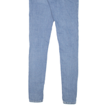 LEVI'S 710 Womens Jeans Blue Slim Skinny Stone Wash W24 L34