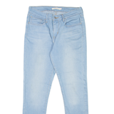 LEVI'S 710 Womens Jeans Blue Slim Skinny Stone Wash W30 L30