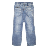 JAM 52 Mens Jeans Blue Regular Straight Stone Wash W31 L32