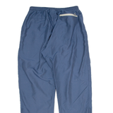 ADIDAS Womens Track Pants Blue Straight L W34 L32