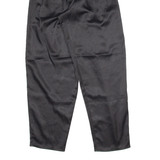 Womens Track Pants Black Straight XXS W24 L28
