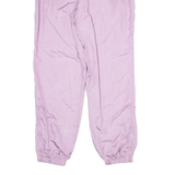 Womens Joggers Purple Tapered L W32 L30