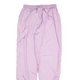 Womens Joggers Purple Tapered L W32 L30