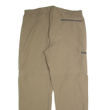TREVOLUTION Outdoor Mens Trousers Beige Regular Straight W38 L32