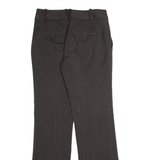 ZARA BASIC Womens Trousers Grey Regular Straight W28 L30