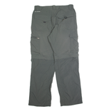 COLUMBIA Outdoor Mens Trousers Grey Regular Straight W30 L28