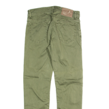 JACOB COHEN Womens Trousers Green Slim Tapered W30 L28