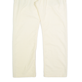 DIESEL Womens Corduroy Trousers Cream Regular Straight 90s W36 L28
