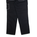 H&M DIVIDED Womens Trousers Black Regular Straight W30 L30