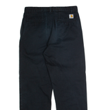 CARHARTT Salford Mens Trousers Black Regular Straight W29 L29