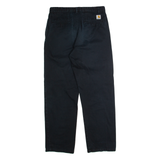 CARHARTT Salford Mens Trousers Black Regular Straight W29 L29
